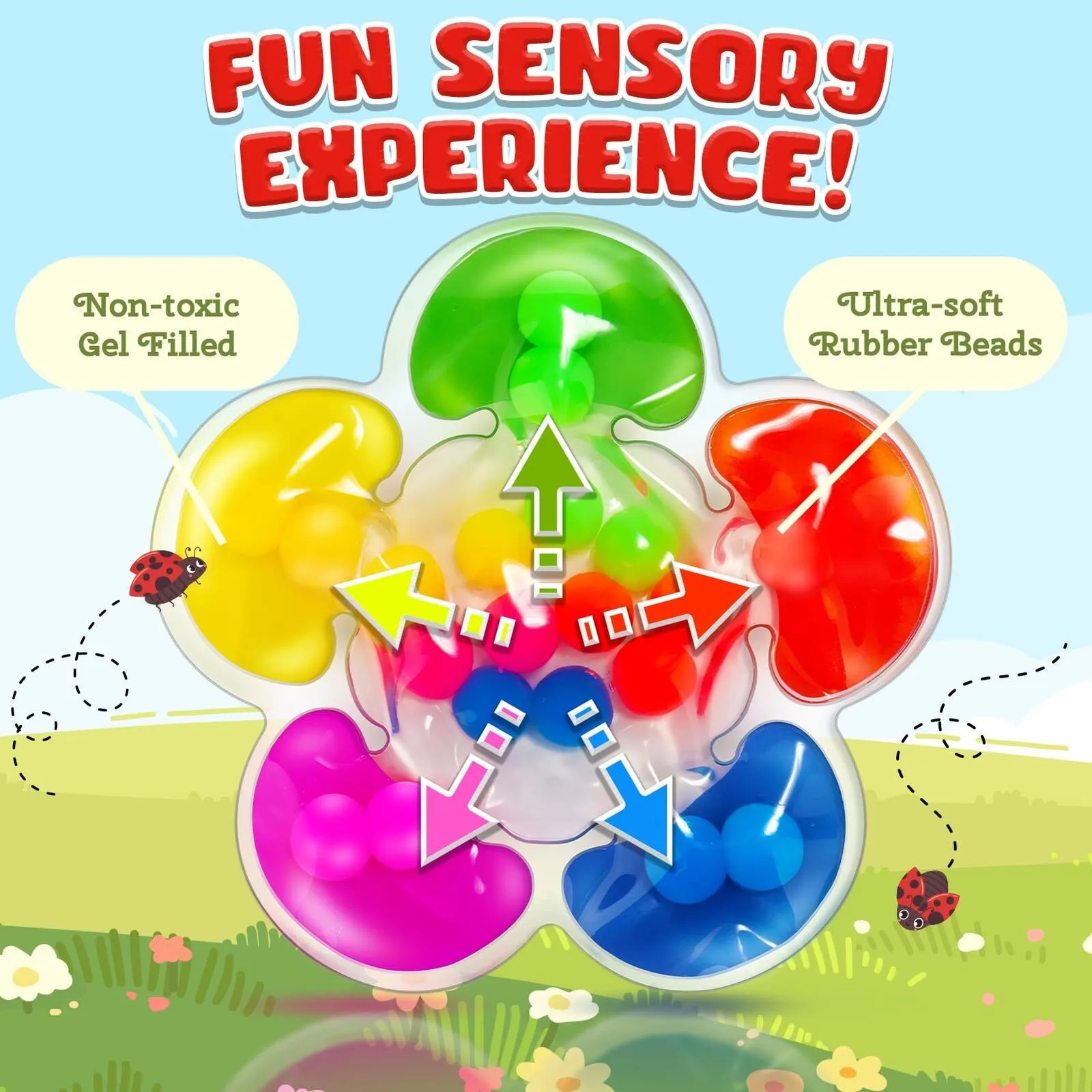 10ml Color Sorting Sensory Toys Montessori sensory visual color classifier Matching Toys Training Kids Educational Toys