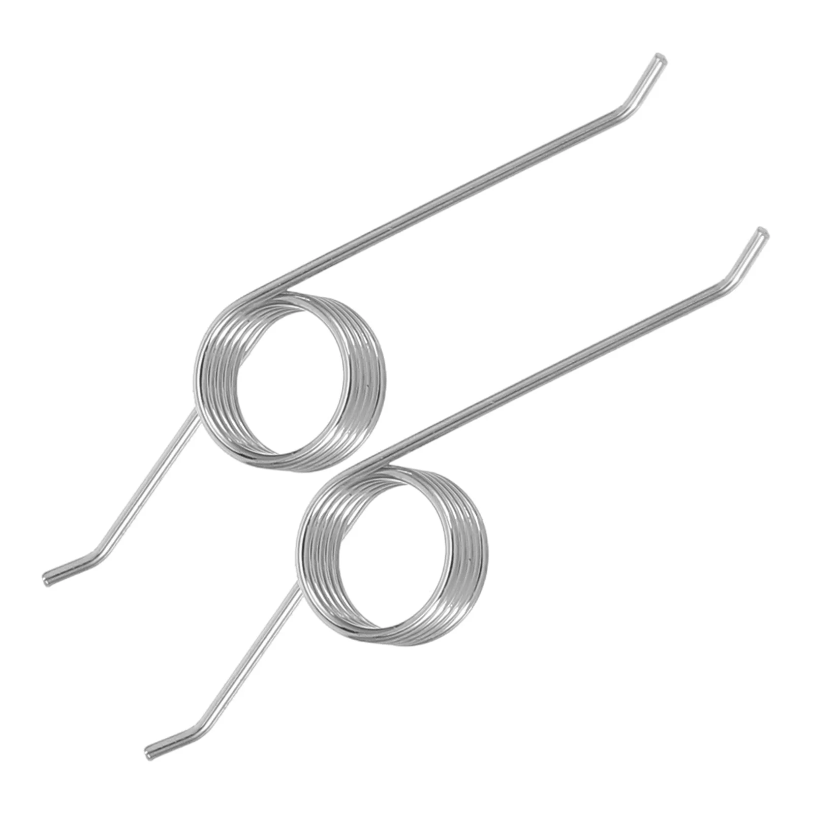 

2Pcs Torsional Spring Replacement for Trash Can Lid Metal Springs Stainless Steel Parts for Garbage Container Repair