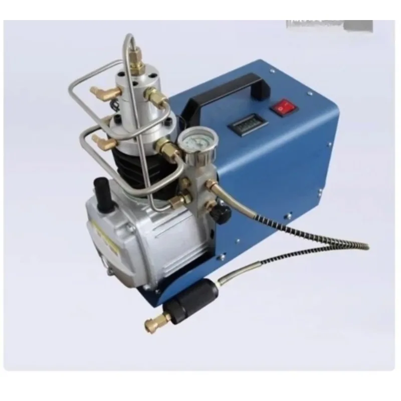 1.8KW Electric High Pressure Air Compressor 30Mpa YONG HENG, Adjustable Auto Stop, Portable Inflatable Pump for Diving Bottle