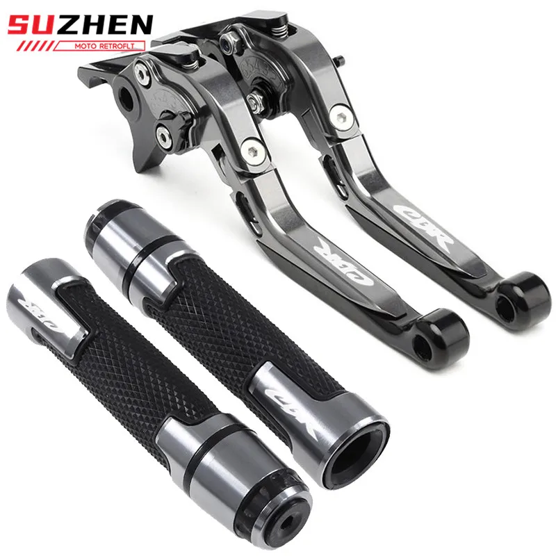 For CBR125R CBR 125R CBR 125 CBR125 R 2004-2016 Motorcycle CNC Adjustable Brake Clutch Levers Handbar End Grips