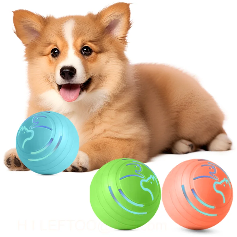 

Electric Pet Dog Toy Ball Smart Moving Ball Automatic Jump Ball