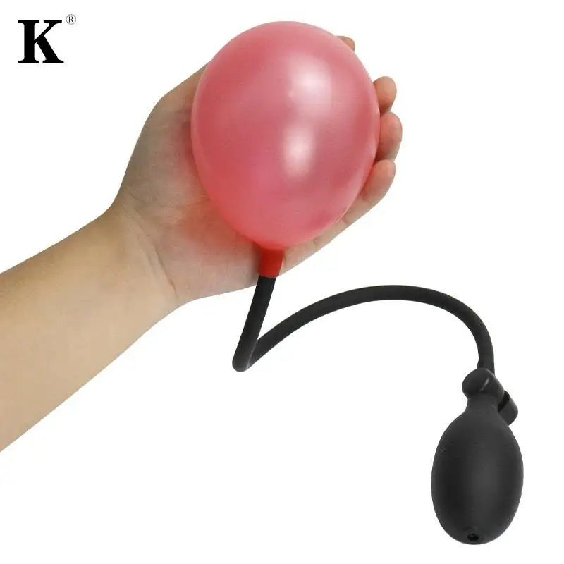 Inflatable Anal Plug For Beginner Anal Sex Easy To Insert Expandable Mini Butt Pump Sex Toy For Men Women
