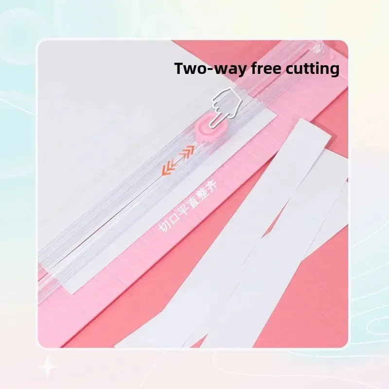 ماكينة تشذيب الورق A3A4 خفيفة الوزن مقاس A3 ماكينة قطع الورق ثنائية الاتجاه مع مسطرة قابلة للسحب للاستخدام في المدرسة والمنزل والمكتب