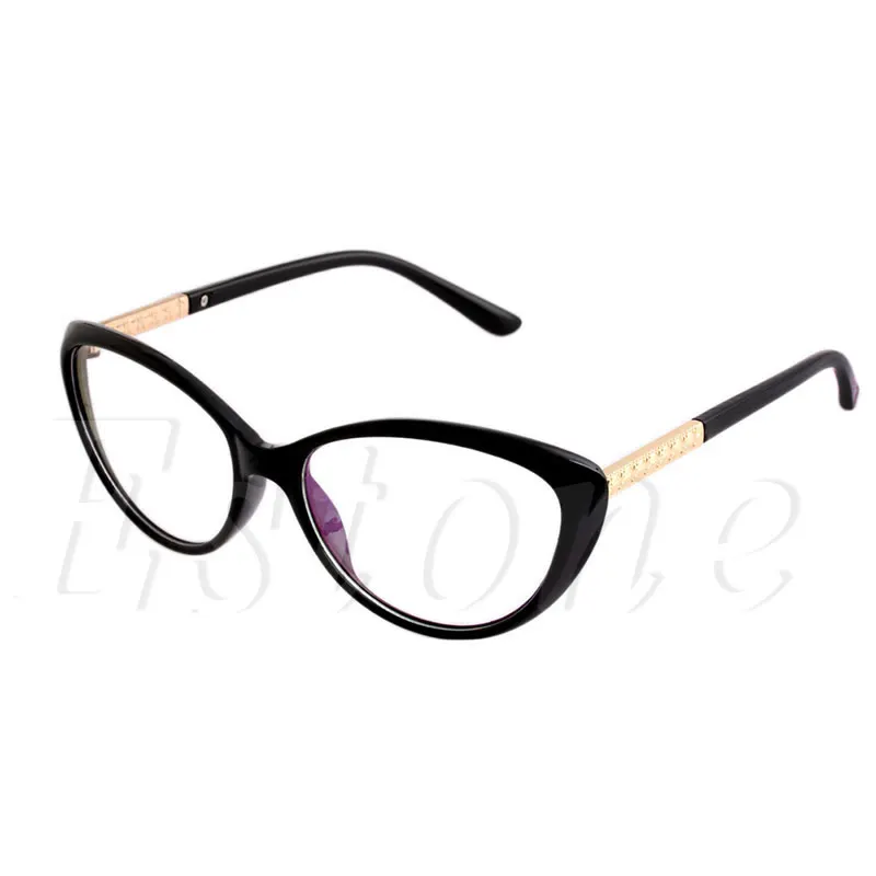 Sexy Women Eyeglasses Frame Fashion for Cat Eye Clear Lens ladies Eye Glasses