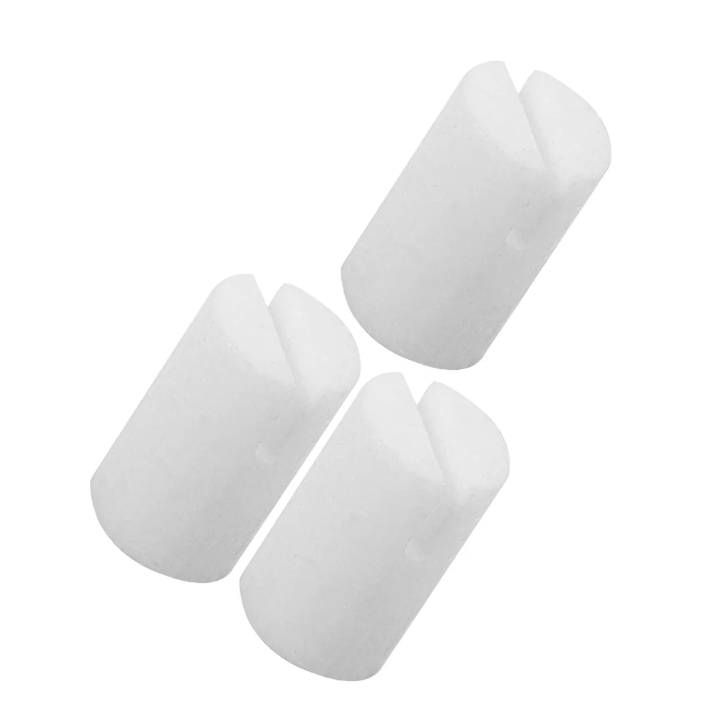 

3 Pcs Banjo Saddle Nuts Fifth String Accessories Replacement Bone Bridge Beef