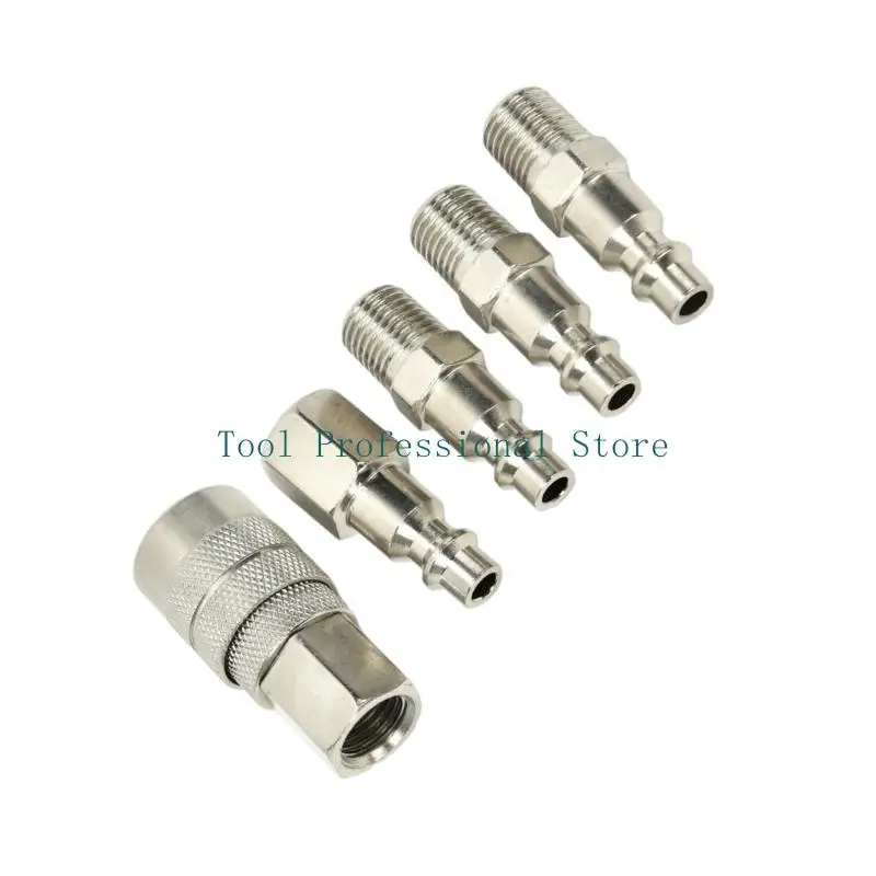 57QF Heavy Duty Air Hose Fittings Quick Disconnect Couplers for Multiple Tool