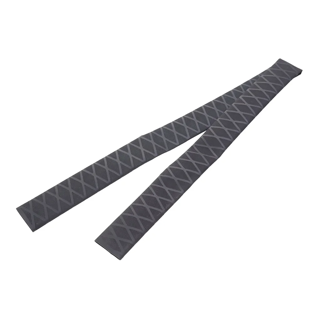 

15mm Non-Slip Fishing Rod Handle Grips Pe Sleeves Durable Tough Corrosion Resistant Tangle Preventer Black Fishing Rod Glove