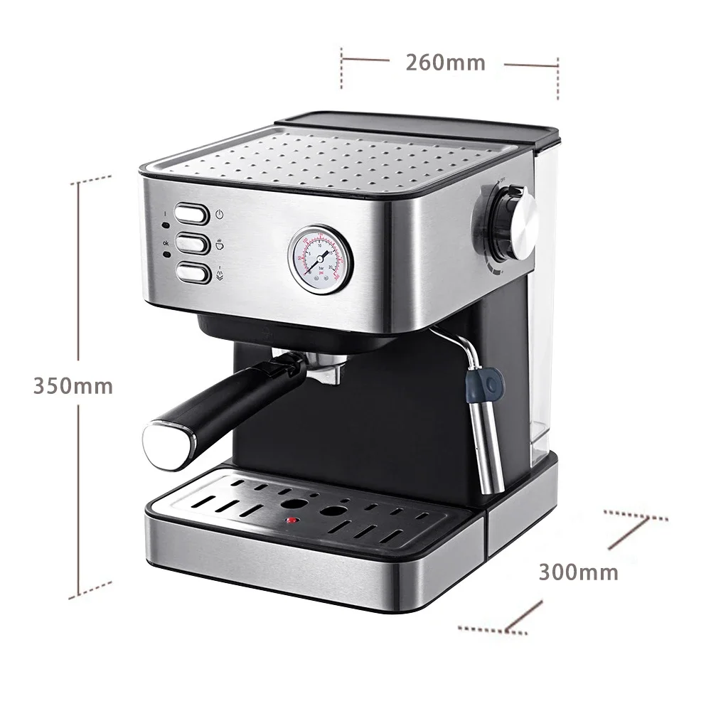 Professional Wholesale Smart Commercial Moka Latte Cappuccino Cafetera Espresso Machine Coffee Maker