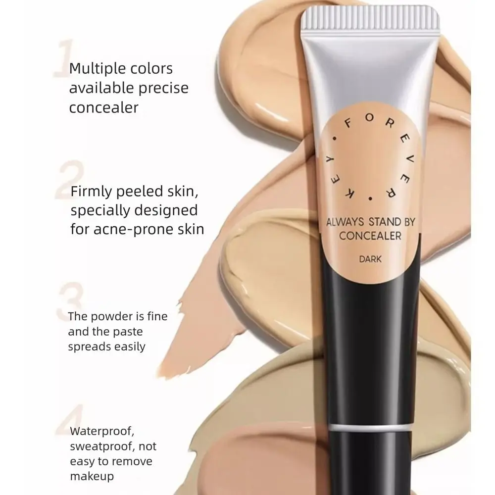 Corrector multiusos líquido a prueba de sudor crema correctora de larga duración base hidratante maquillaje