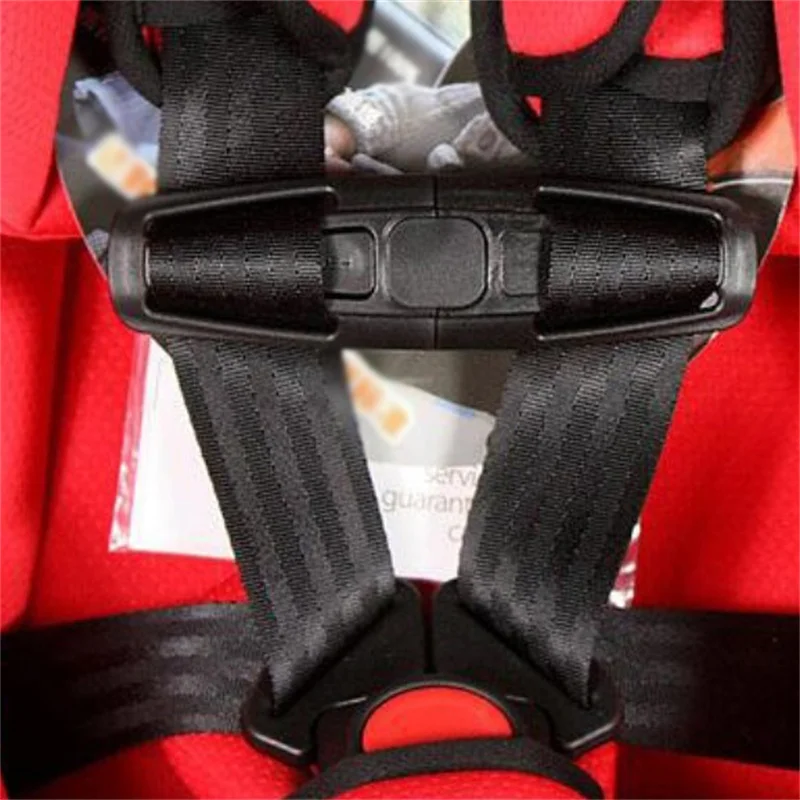 Sangle de sécurité SFP pour ceinture de sécurité de voiture noire pour bébé, clip de poitrine, sangle de sécurité pour enfant, accessoires de loquet