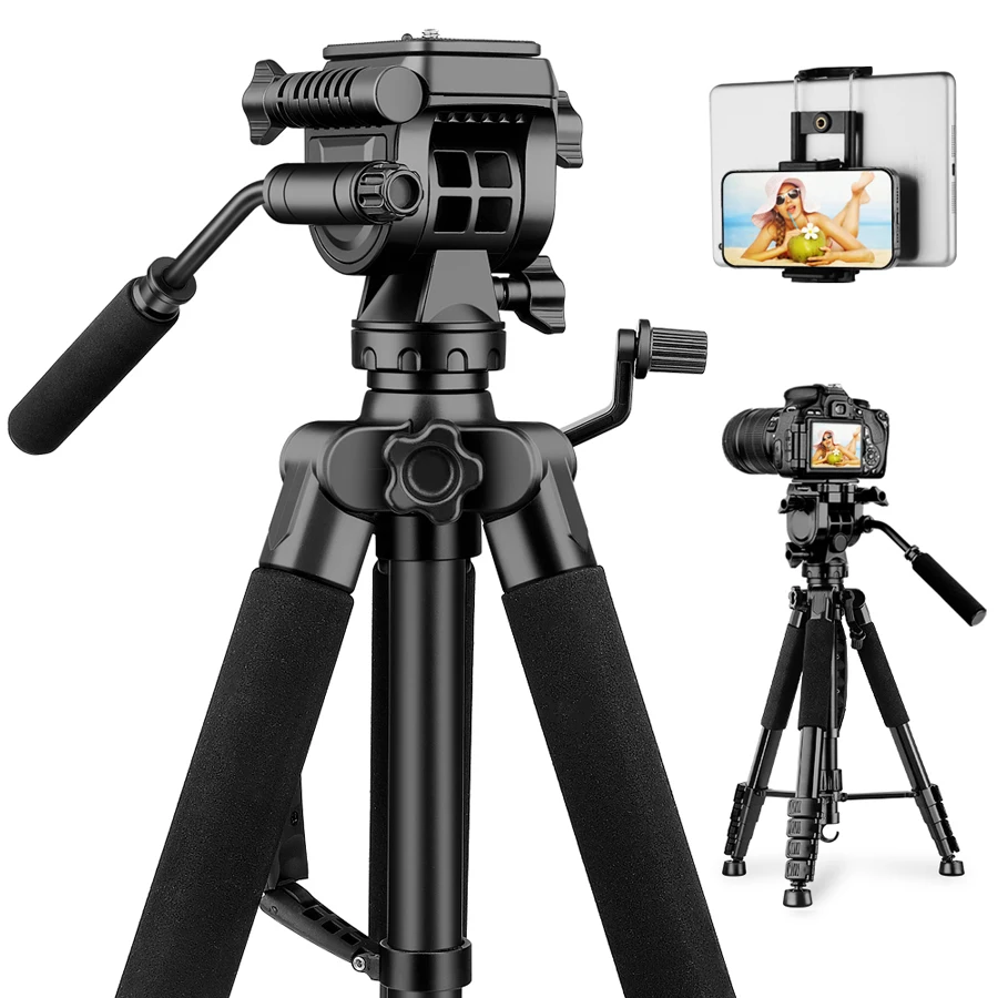 

High Quality Aluminum Phone Tripod Stand with Thicken Leg Tube for Smartphones Phone Stabilizers