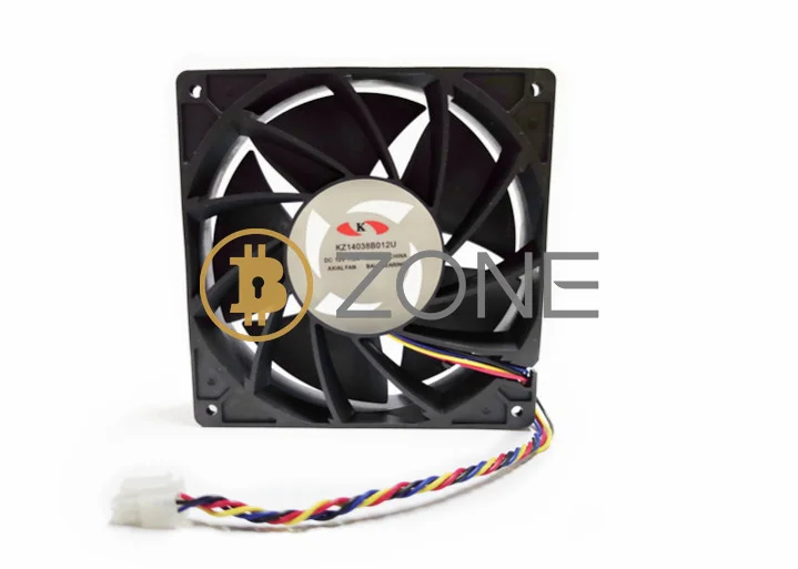 Imagem -02 - Asic Miner Cooler para Whatsminer Mining Rig Case Fãs Pin Fans 8000 Rpm M31s M30s M32