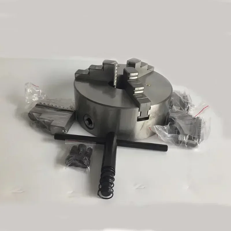 Metal lathe chuck 250mm precision three jaw self centering chuck K11-250 desktop lathe manual vortex chuck