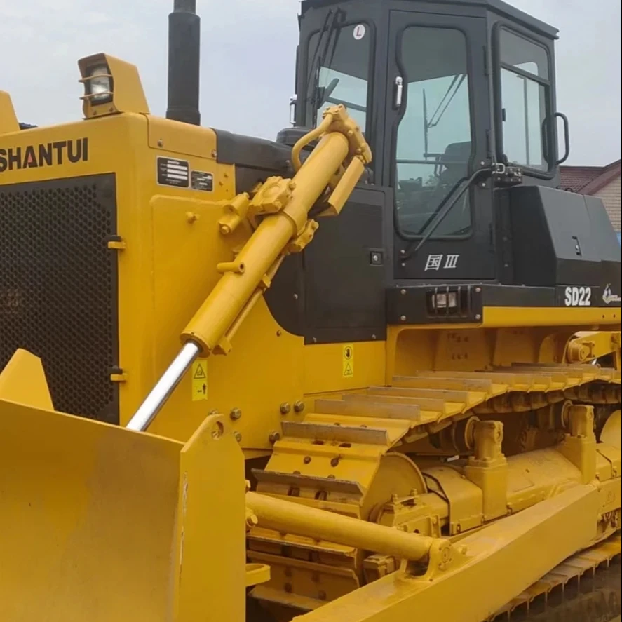 Dozer SD22W 220HP Bulldozer Price with Wide Track Shoe Shantui 220 Bulldozer Used Shantui Swamp