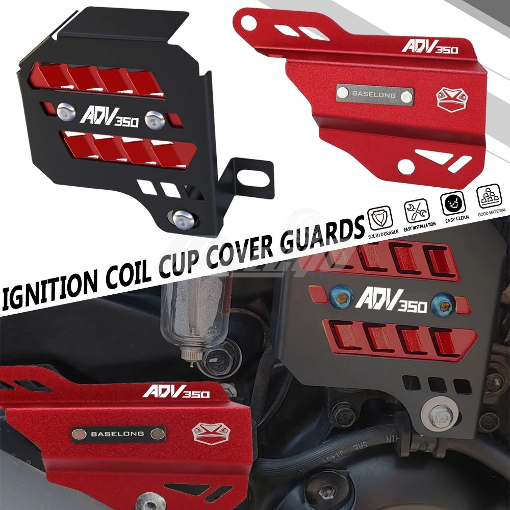Motorcycle Ignition Coil Cup Cover Disc Cable Tubing Protection Covers FOR HONDA Adv 350 350ADV ADV350 2022 2023 2024 2025 2026