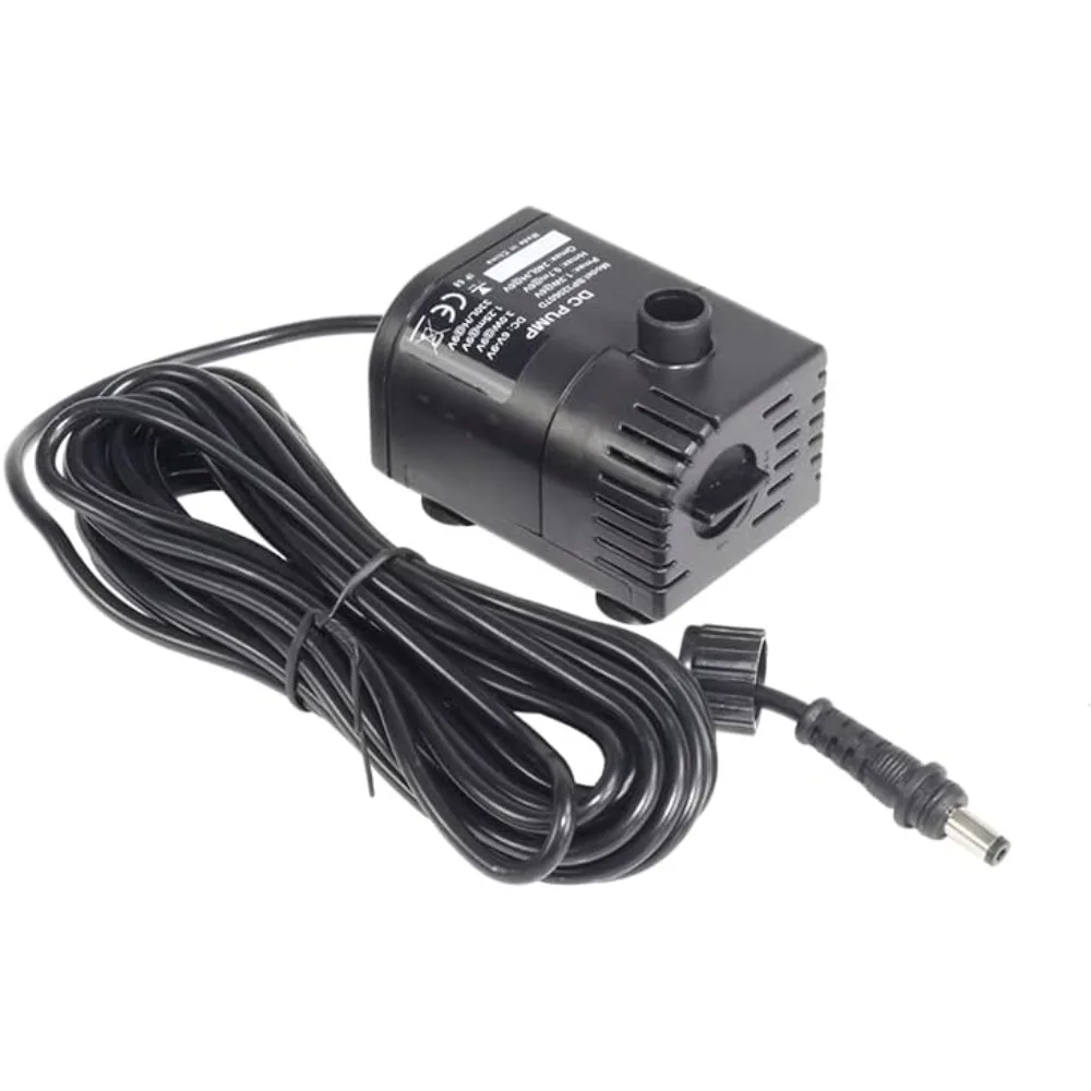 

Солнечный водяной насос с резервной батареей и подсветкой для фонтана для птичьей ванны, фонтана, небольшого пруда