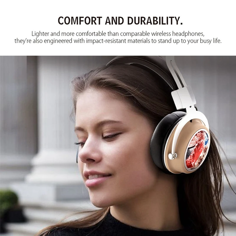 EK-MH5 Headset, Wireless Bluetooth 5.0 Card Plugable Foldable Low Stress Sports Headset For Playing Games