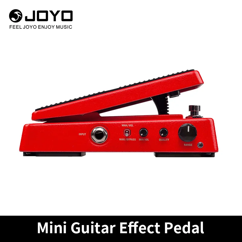 JOYO-WAH-II Multi-Mode WAH Pedal, Portable, Multi-functional, Volume Effect, Electric Guitar, Bass Sound Pedal