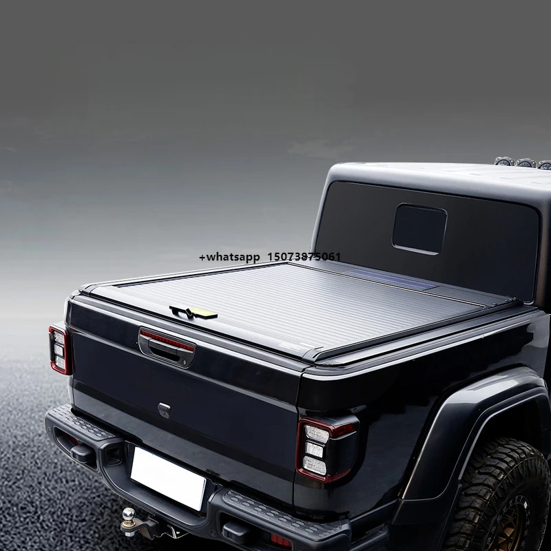 

High Quality 4x4 Pickup Accessories Aluminum Retractable Pickup Truck Bed Covers for Gladiator