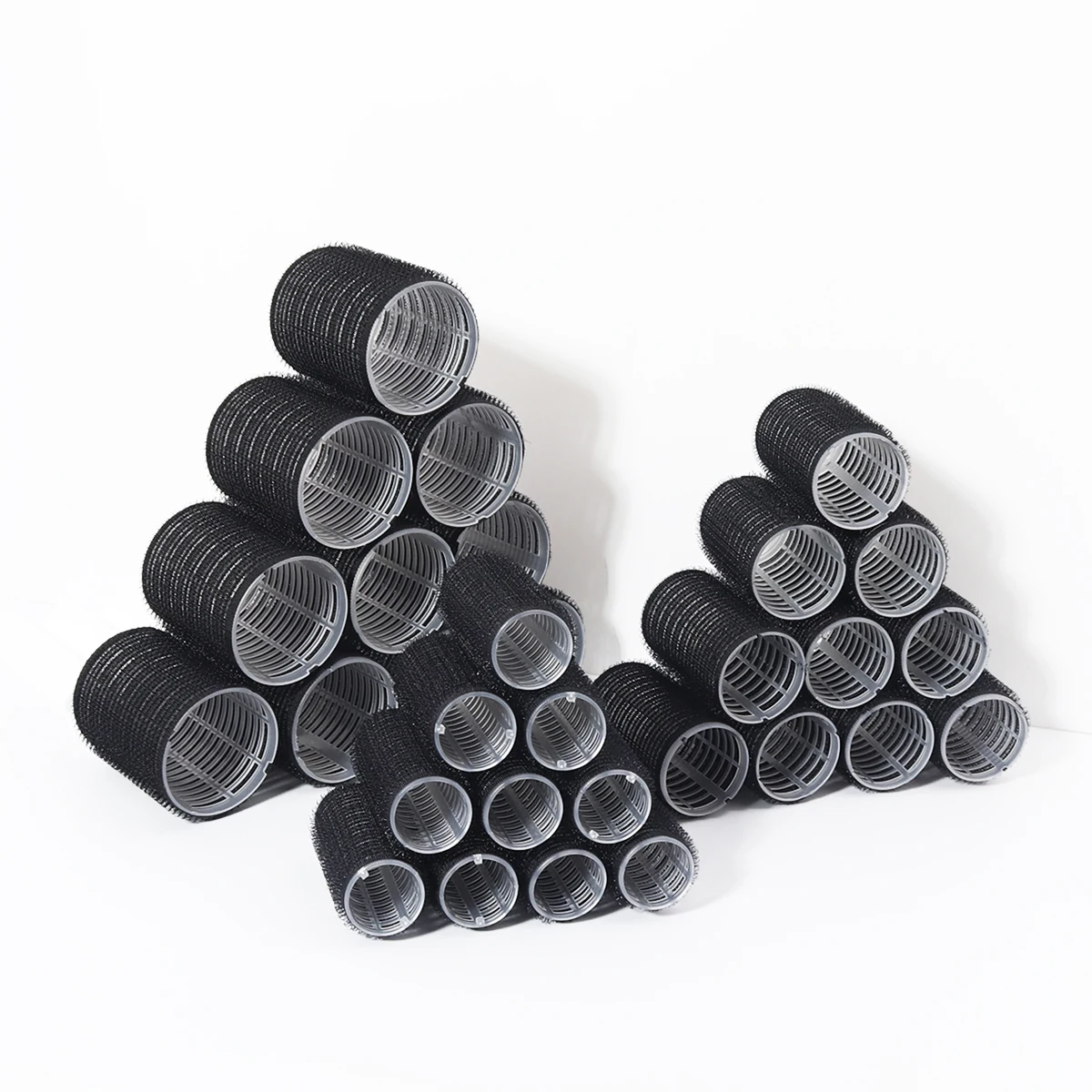 

Curler hair, 12pcs Self Holding Salon Hair Curler, DIY Curling Hairstyle,Special for real hair wigs