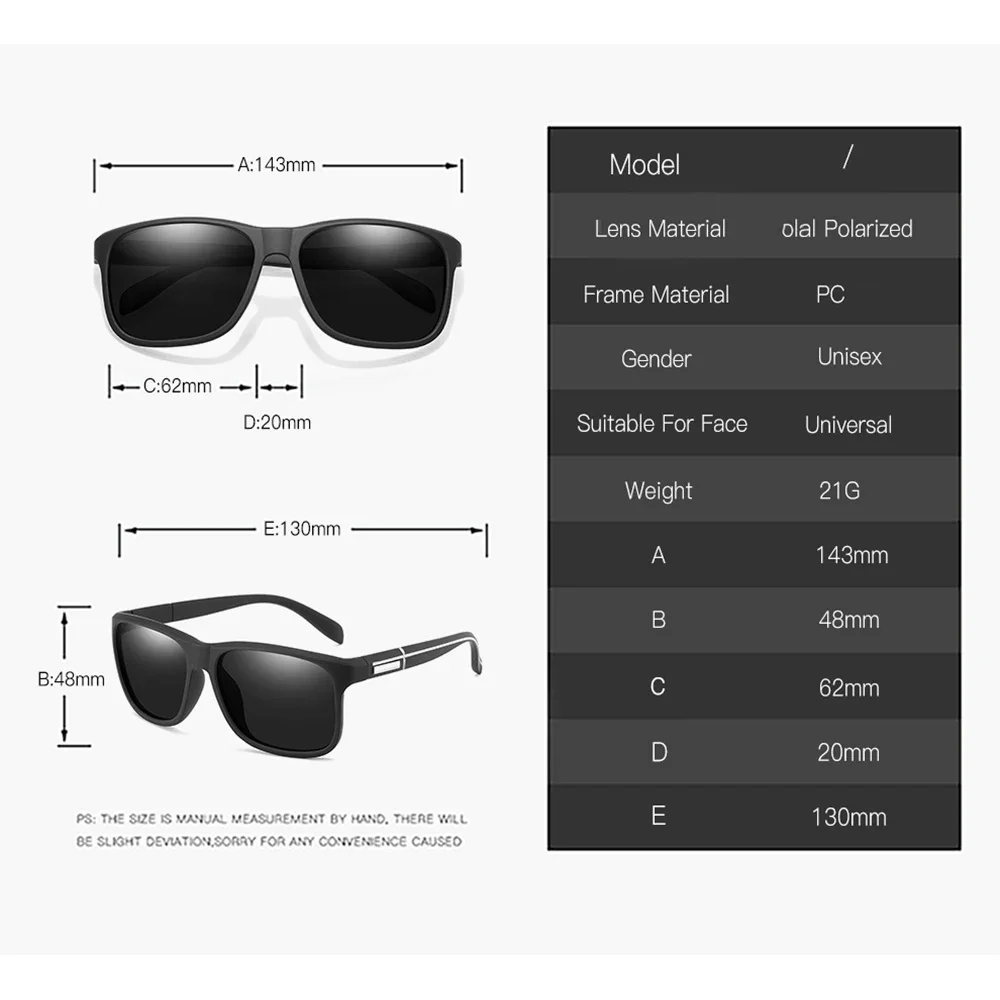 Rectangular Outdoor Trend Square Oversized Frame Comfortable Photochromic Progressive Multifocal Reading Glasses +0.75 To +4