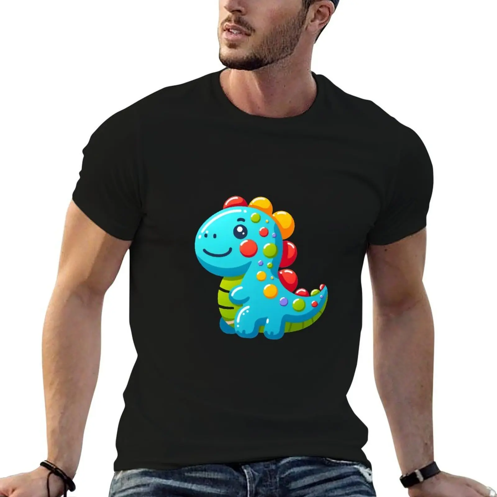 

Stegaysaurus Pride - Colorful LGBTQ+ Dinosaur Design T-Shirt t shirt man casual man t shirt designer T-Shirt