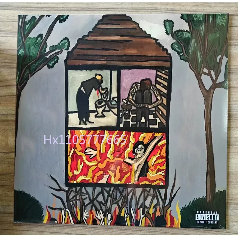 Vinyl LP for American Rap Suicideboy Long Term Effects of Suffering