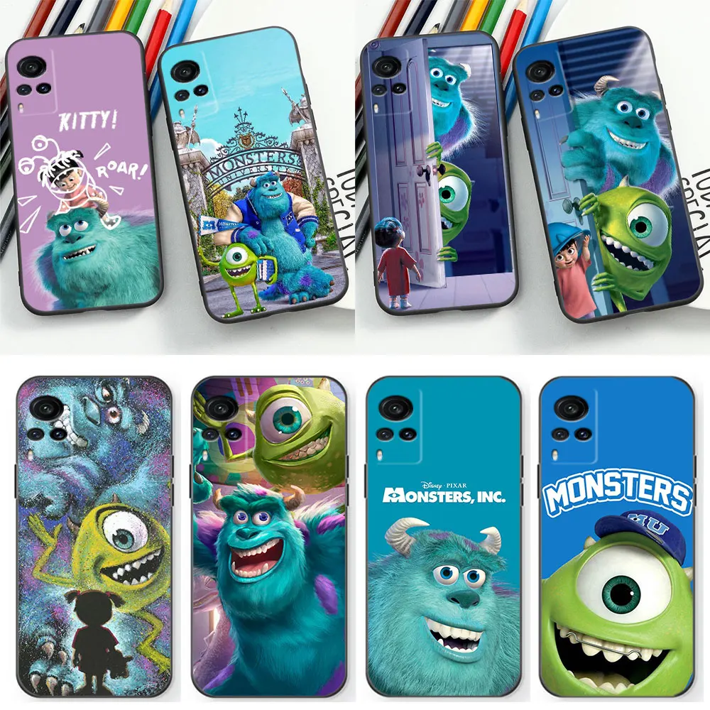 Disney Monsters Inc Phone Case For VIVO V29E V29 V27 V27E V25 V23 V23E V21 V21E V20 X90 X80 X70 X60 X50 Z1 Pro Cover Cqoue Funda