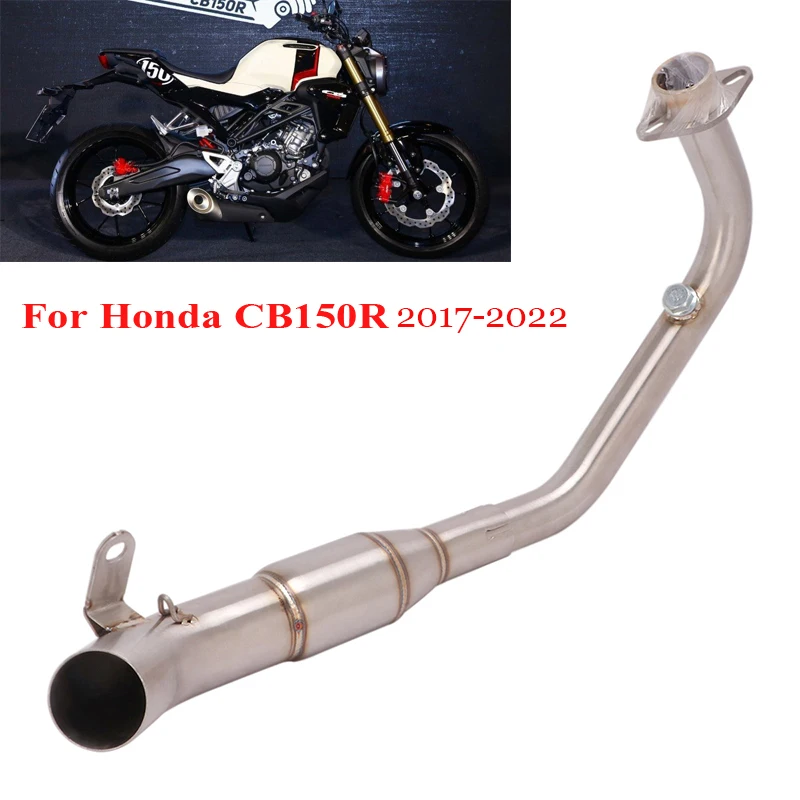 

Motorcycle 51mm Exhaust System Connect Link Pipe Connection Header Pipe for Honda CB150R 2017-2022