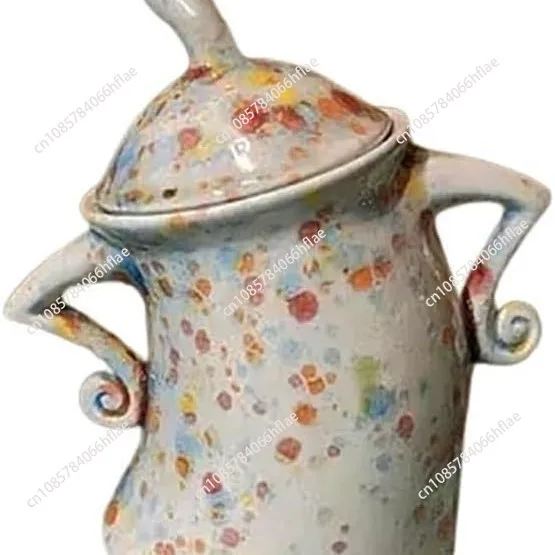 Цельная канистра с положением, милая дерзкая канистра для хранения, забавный керамический настольный орнамент, декор, банка для хранения еды с герметичной крышкой Цельная канистра с положением, милая дерзкая канистра для хранения, забавный керамический настольный орнамент, декор, банка для хранения еды с герметичной крышкой