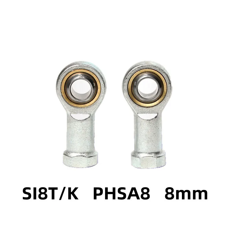 1PCS 8mm Female SI8T/K PHSA8 Right Hand Ball Joint Metric Threaded Rod End Bearing SI8TK For rod