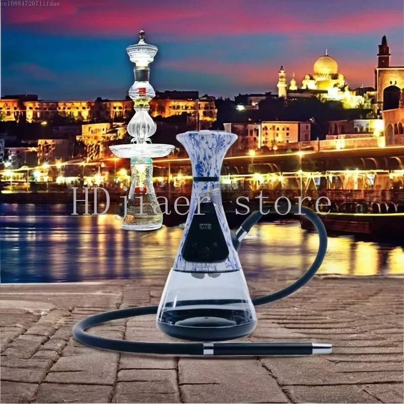 

Luxury Portable Electric Hook - High-Quality Stainless Steel & Mirror Glass, Customizable Patterns, Adult-Sized with Storage Box