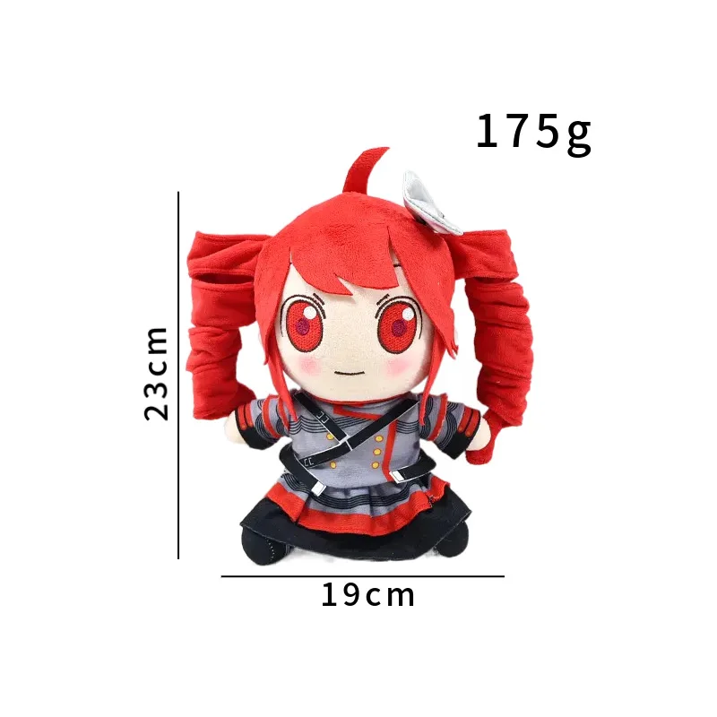 

Kasane Teto Plush Virtual Singer Soft Stuffed Doll UTAU Character Inspired Plushie Cute Anime Themed Collectible Toy for Fans