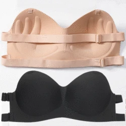 Women Sexy Bra Backless Invisible Strapless Push Up For Women Lingerie Seamless Brassiere No Sewing Bra Black Strapless Bras