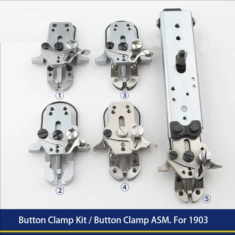 

1 шт. плоский зажим-кнопка ASM. Устройство захвата для пуговиц JUKI LK-1903, крепление Jinhe, установочный фиксатор