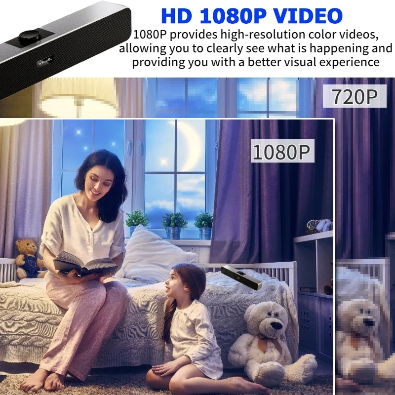 HD 1080P WIFI IP speaker Mini Camera Video Recorders Desk speaker Baby Monitor Home Video Security Surveillance Camera Wifi