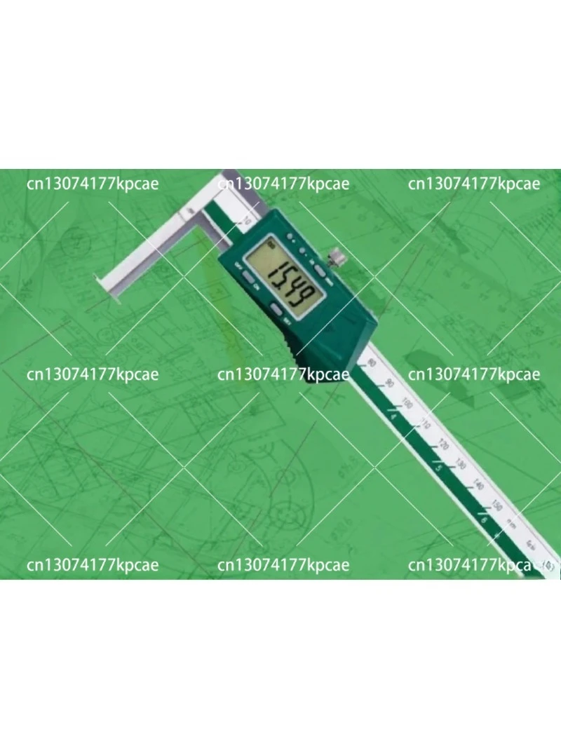 Digital Display Internal Groove Caliper, Measuring Range 11-150mm, Small Inner Bore Measurement Tool