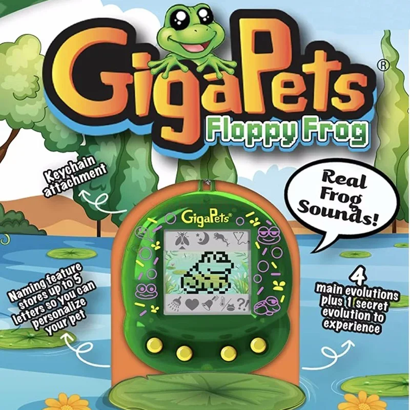 Console de jeu électronique pour animaux de compagnie virtuels, animal de compagnie original Tamagotchi Gigapets Star Cat, cadeau électronique pour enfants, 25e