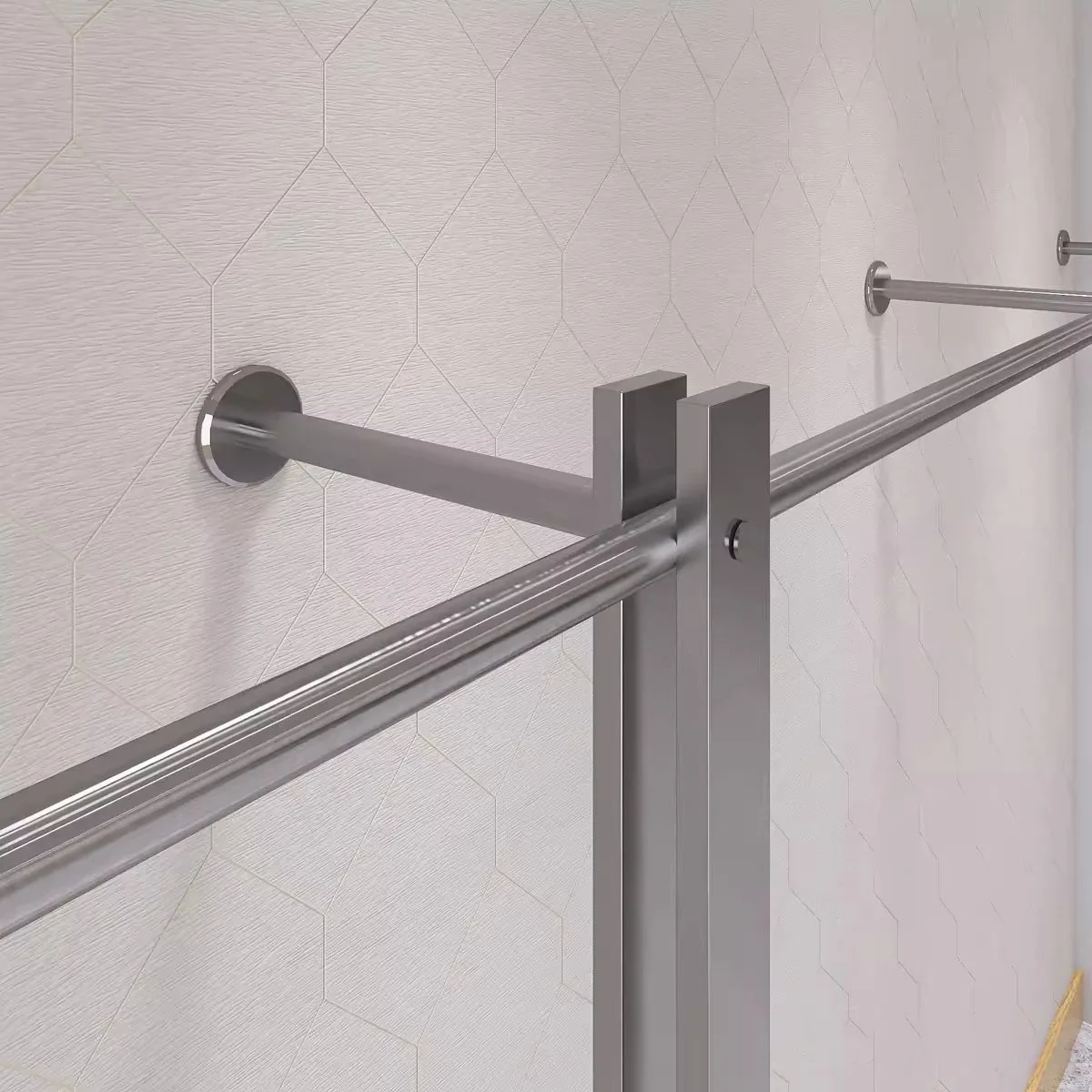 New, high end, wall hanging, wall hanging, display rack, clothing store, display