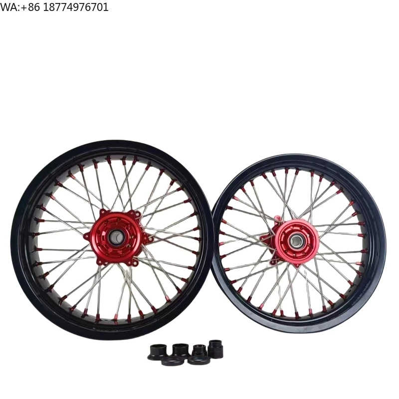 

for CR CRF Supermoto Wheels 17*3.5 17*5.0 Inch Supermoto Wheels Set