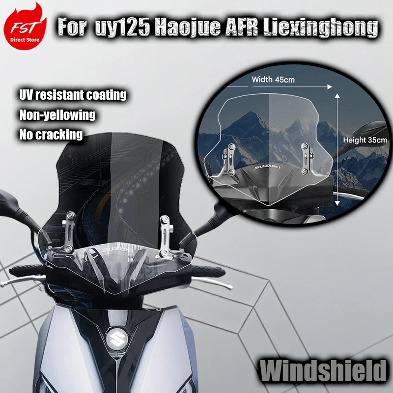 For UY125 Windshiel…