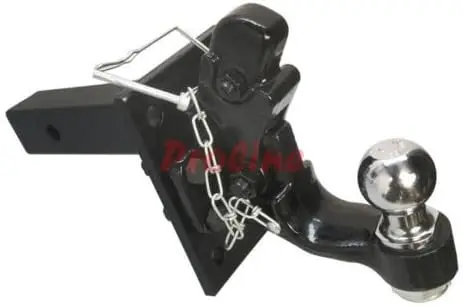 خرطوشة نفث الحبر المتوافقة مقاس 2 بوصة × 2 بوصة لوحة تركيب صلبة قابلة للتعديل و8 طن مع وصلة كومبو كروية مقاس 2 بوصة #2