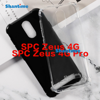 Designed for SPC Zeus 4G Case Crystal Clear, Non-Yellowing Military-Grade Drop Protection Slim Shockproof Cover