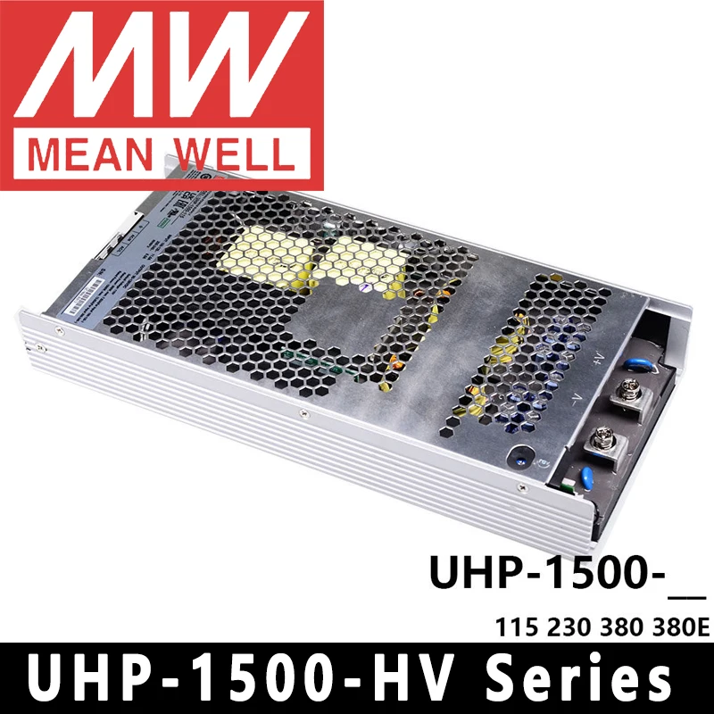 Original Mean Well UHP-1500-115/230/380/380E meanwell UHP-1500-HV Series Fanless 1500W Conduction Cooling High Voltage Output