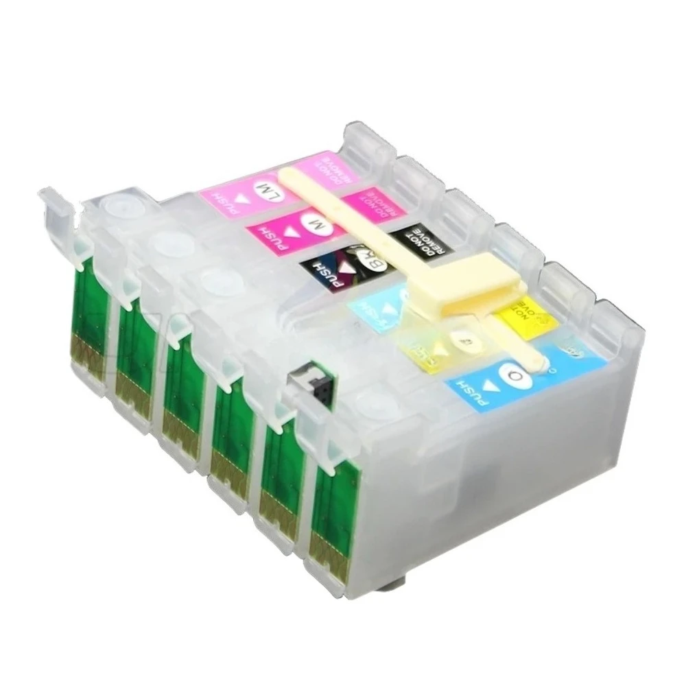 T0821 82N CISS Ink Cartridges With ARC Chip For Epson R270 R290 R295 R390 RX590 RX610 RX615 RX690 T59 TX650 TX659 TX700 T59