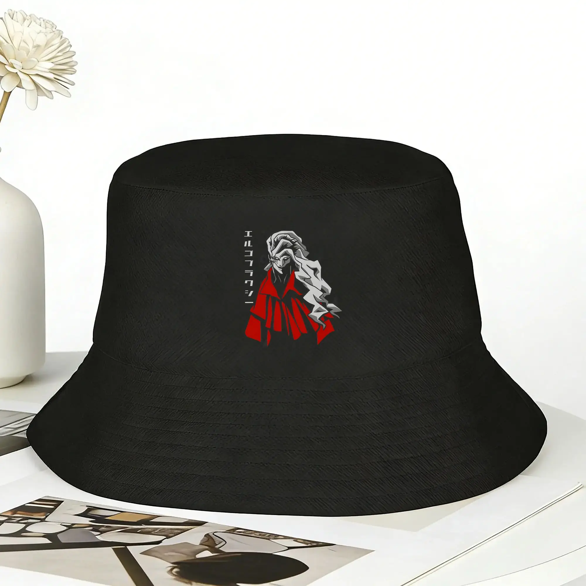 Unisex Ergo Proxy Re-l Mayer Bucket Hat  Portable Fisherman Hats Spring Funny Travel Hiking Caps Outdoor Custom DIY Sun Hat