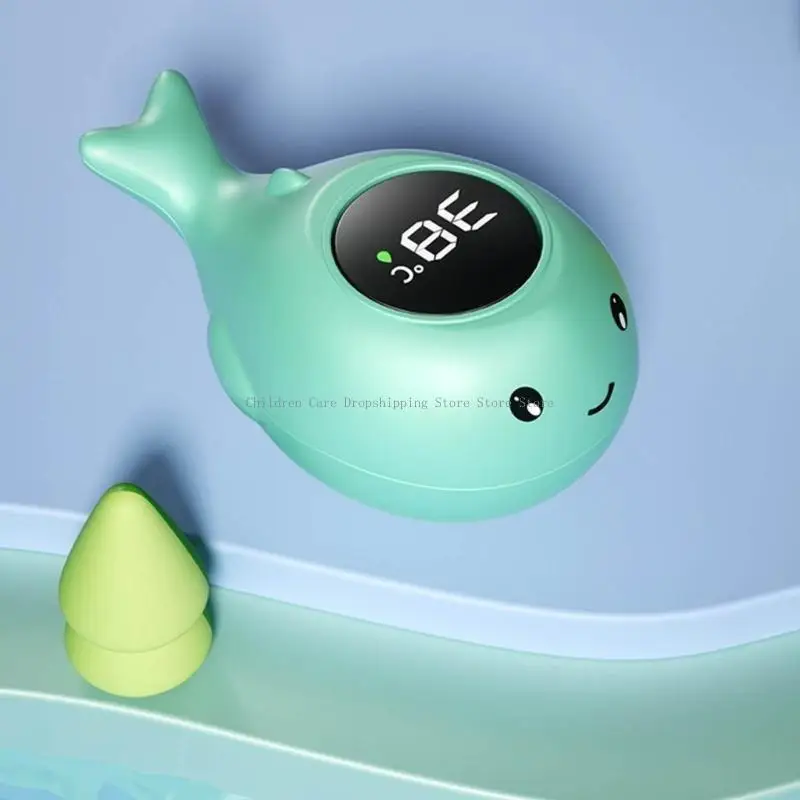 Convenient Water Thermometer for Bath Time Kids Baby Showerig Water Temp Monitor