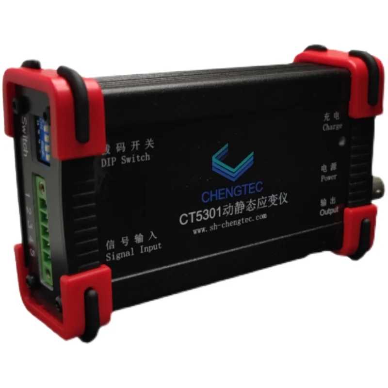 

CT5301 single channel strain gauge to measure stress, displacement and torque of supporting full bridge and half bridge