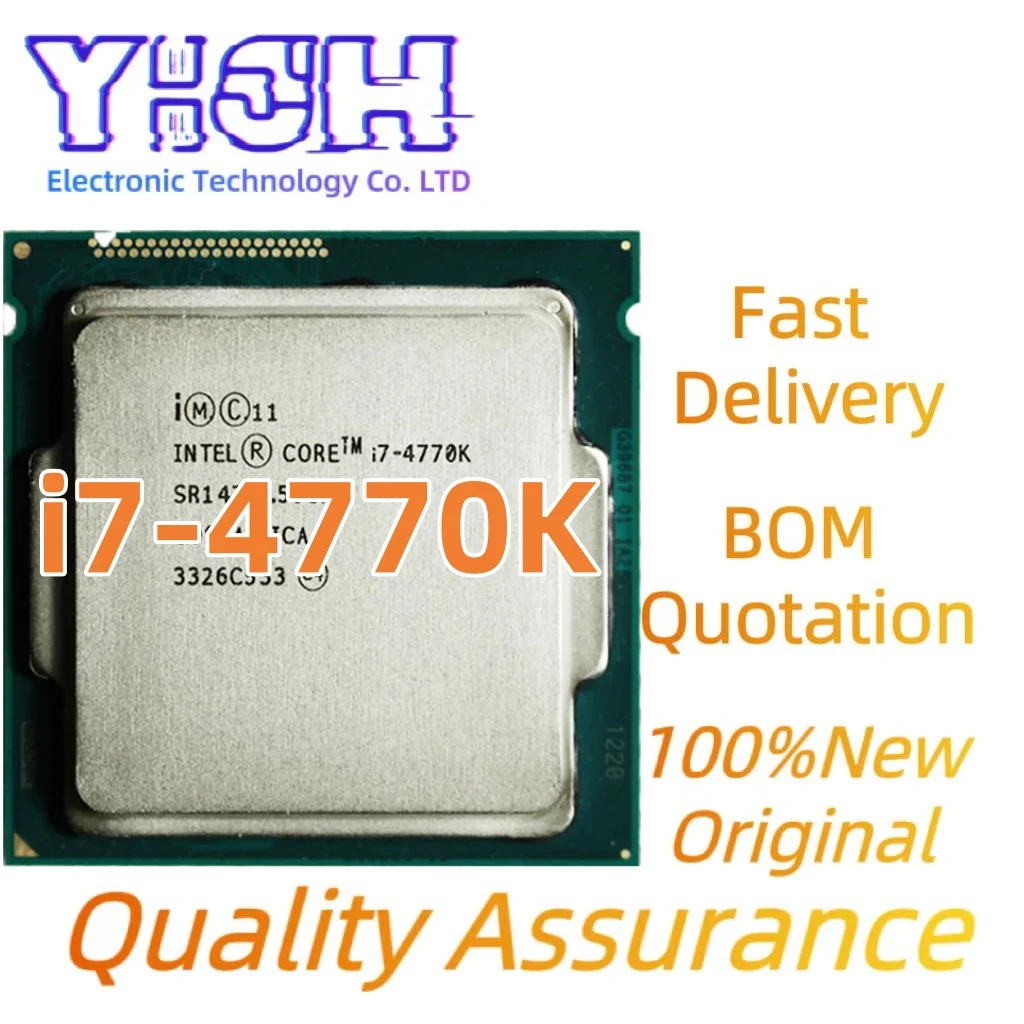 

100%New Original i7-4770K SR147 4Cores 8Threads FCLGA1150 i7 4770K L3 22nm 3.9GHz 8Mb Desktop i7-4770 K in stock