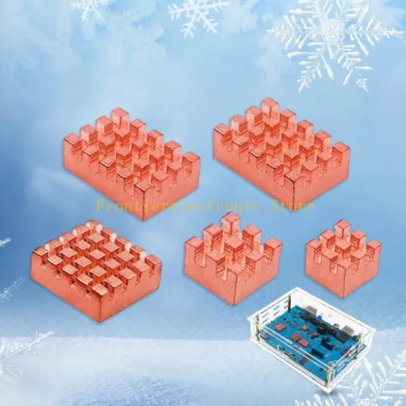 G8DB 5PCS COPPER DIRDERSKS لتعزيز الخدمات الطويلة لـ BPI OpenWrtone و Electronics